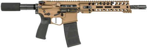 Patriot Ordnance Factory Renegade+ Direct Impingement Semi-Auto Tactical Pistol .300 Blackout 10.5" Barrel (1)-30Rd Magazine Optic Ready Polymer Grips Burnt Bronze Finish