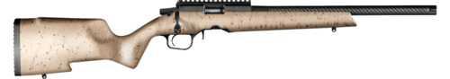 Christensen Arms Ranger Bolt Action Rifle .17 HMR 18" Carbon Fiber Tension Barrel (1)-10Rd Magazine Drilled & Tapped Tan Composite Stock With Black Webbing AFALSEdized Finish