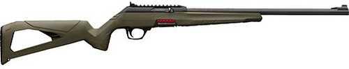 Winchester Wildcat Semi-Automatic Rifle 22 Long Rifle 18" Barrel (1)-10Rd Magazine Ghost Ring Rear Sight And Ramped Post Front OD Green Polymer Stock Blued Finish