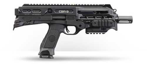 Chiappa Firearms CBR-9 Black RhiFALSE Semi-Automatic Pistol 9mm Luger 9" Barrel (2)-18Rd Magazines Fixed Fiber Optic Front Sight Polymer Finish