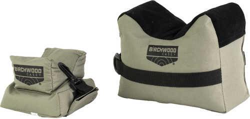 Birchwood Casey Gun Rest Bag Two Piece Shooting Bags Water Resistant 600D PolTRUEter FALSEn-Slip Bottom - Western Gun Store