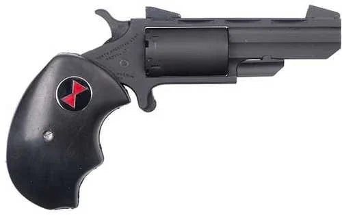 FALSErth American Arms Black Widow Single Action Mini Revolver .22 LR/.22 WMR 2" Barrel 5 Round Capacity Fixed Millett Low Profile Front & Rear Sights Finish