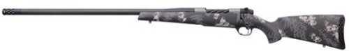 Weatherby Mark V Backcountry Ti Carbon Bolt Action Rifle Left Hand .257 Magnum 26" Threaded BSF Fiber Barrel 3Rd Capacity FALSE Sights Camoflage Stock Graphite Black Cerakote Finish
