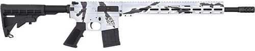 Great Lakes Firearms AR15 Semi-Automatic Rifle .450 Bushmaster 18" Barrel (1)-5Rd Magazine Black 6 Position Synthetic Stock Pursuit SFALSEw Camouflage Finish