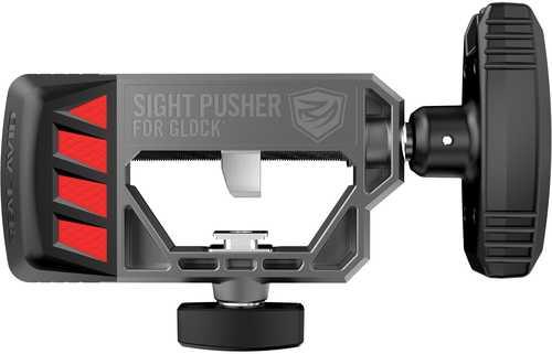 Real Avid Avglocksp Master Sight Pusher Glock Handgun Red - Western Gun Store