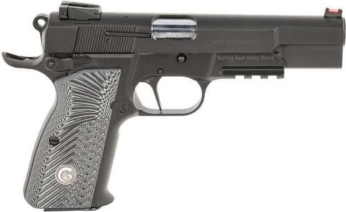 Girsan MCP35 OPS Single Action Only Semi-Automatic Pistol 9mm Luger 4.87" Barrel (1)-15Rd Magazine Adjustable Sights Gray Grips Black Finish - Western Gun Store