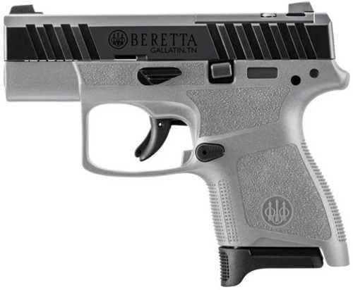 Beretta APX A1 Carry Single Action Semi-Automatic Pistol 9mm Luger 2.9" Barrel (1)-8Rd Magazine Night Sights Matte Black Slide Wolf Gray Polymer Finish - Western Gun Store