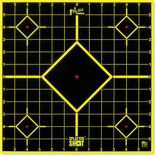 Pro-Shot 12in Green Bulls Eye Target 5 Pk Bag