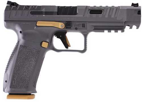 Canik SFx Rival Semi-Automatic Pistol 9mm Luger 5" Barrel (2)-10Rd Magazines Adjustable Sights Grey Polymer Finish - Western Gun Store