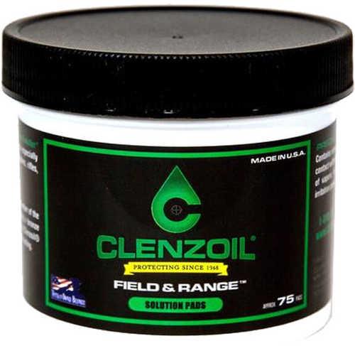 The Clenzoil Field & Range Patch Kit 50 Cal/12 Ga Pre-saturated Cotton Fiber 75 Count - Western Gun Store