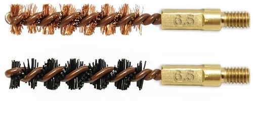 Otis TechFALSElogies Bore Brushes 6.5mm Caliber (1 Nylon and 1 Bronze) - Western Gun Store