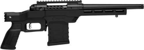 Savage Arms 110 PCS 223 Remington 10.5" 10+1 Matte Black Carbon Steel/Barrel Cerakote Aluminum Pistol Chassis - Blue/Black Barrel Rounds Polymer Grips - Western Gun Store