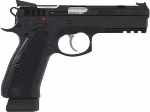 CZ Custom SP-01 Shadow Semi-Automatic Pistol 9mm Luger 4.6" Barrel (2)-19Rd Magazines Fiber Optic Sights Black Finish - Western Gun Store
