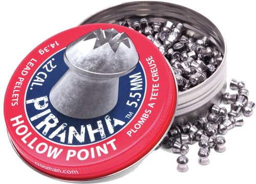 Crosman Premier Piranha HP Pellets .22 Caliber, 4 gr, Per 400 Md: LPPH2 - Western Gun Store