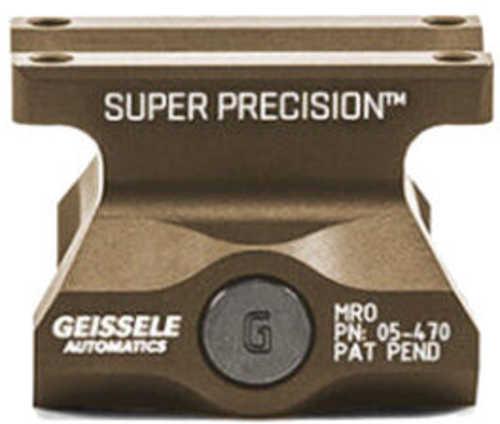 Geissele Automatics Super Precision Mount Fits Trijicon MRO Lower 1/3 Co-Witness Desert Dirt Color 05-470S - Western Gun Store