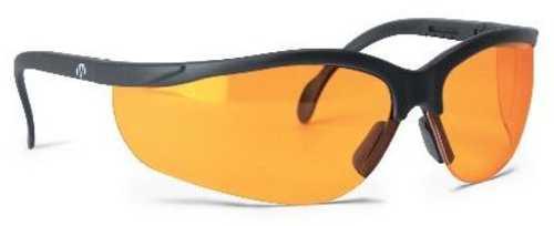 Walkers GWPAMBLSG Sport Glasses Amber Lens Black Polymer Frame Polycarbonate - Western Gun Store