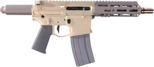 Q Honey Badger Semi-Automatic Pistol .300 AAC Blackout 7" Barrel (1)-30Rd Magazine Flat Dark Earth Finish Shade Variations And Other Imperfections Are FALSErmal Due to the Manufacturing Process