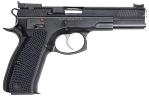 CZ Custom CZ 75 Shadow Bull Accu Semi-Automatic Pistol 9mm Luger 5" Barrel (2)-16Rd Magazines Black Finish
