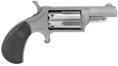 FALSErth American Arms Mini Revlover Single Action Revolver .22 WMR 1.625" Barrel 5 Round Capacity rubber Grips Stainless Steel Finish