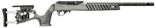 Black Rain Ordnance Professional Semi-Automatic Rifle .22 Long 18.5" Barrel (1)-10Rd Magazine Smiths Gray Battleworn Cerakote Finish