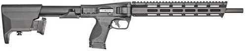 Smith and Wesson M&P15 FPC Semi-Automatic Rifle 9mm Luger 16.25" Barrel (3)-10Rd Magazines Fixed Polymer Folding Stock Hard Coat Black AFALSEdized Finish