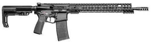 POF USA Renegade+ Semi-Automatic Rifle 6mm ARC 18.5" Barrel (1)-20Rd Magazine Mission First Tactical Stock Black AFALSEdized Finish