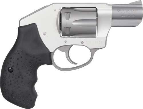 Charter Arms Undercoverette Compact Double/Single Action Revolver .32 H&R Magnum 2" Barrel 6 Round Capacity Fixed Sights Black Rubber Grips With Finger Grooves Stainless Steel Finish - Western Gun Store