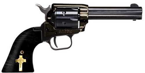 Heritage Rough Rider Small Bore Single Action Revolver .22 Long Rifle 4.2" Barrel 6 Round Capacity Fixed Sights Yuma Grips Blued Finish