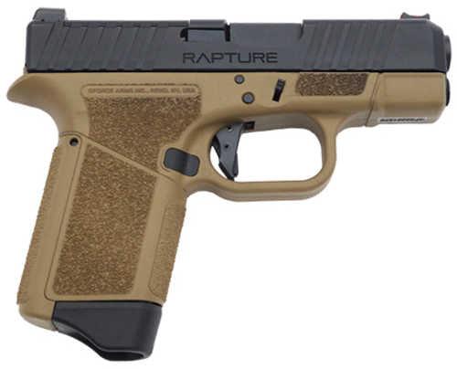 GForce Arms GF9 Raptre Pro Semi-Automatic Pistol 9mm Luger 3.25" Barrel (2)-12Rd Magazines Black Slide Flat Dark Earth Finish - Western Gun Store