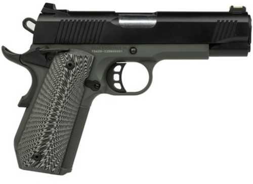 Tisas 1911 Carry B45B Semi-Automatic Pistol 10mm 4.25" Barrel (2)-8Rd Magazines Fixed Sights G10 Sunburst Texture Synthetic Grips Gray Cerakote Finish - Western Gun Store