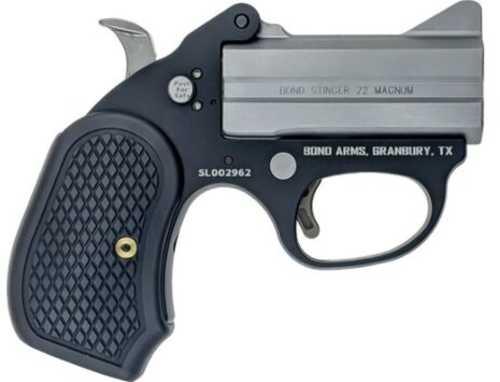 Bond Arms Stinger Fireball Break Open Derringer .22 Winchester Magnum 3" Barrel 2 Round Capacity B6 Resin Synthetic Grips Stainless Steel Finish - Western Gun Store