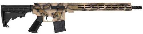 Great Lakes Firearms & Ammo AR-15 Semi-Automatic Rifle .223 Wylde 16" Barrel (1)-30Rd Magazine Optic Ready Black Collapsible Synthetic Stock Serpent Tan Camouflage Finish