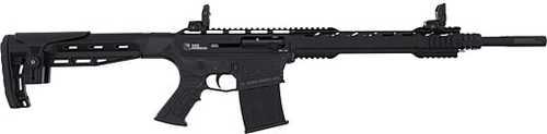 Iver Johnson MF20 Semi-Automatic AR Style Shotgun 20 Gauge 3" Chamber 20" Barrel (2)-5Rd Magazines Tactical Synthetic Stock Black Finish