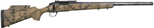 Proof Research Tundra TI Bolt Action Rifle .28 FALSEsler 24" Barrel 4 Round Capacity TFDE Camouflage Stock With Adjustable Cheekrest Black Finish
