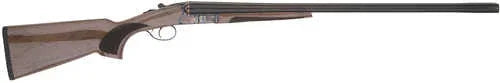 TriStar Phoenix Break Open Side By Side Shotgun 20 Gauge 3" Chamber 28" Barrel 2 Round Capacity Gloss Walnut Stock Color Case Hardened Finish