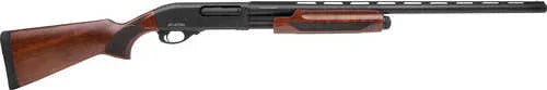 Rock Island Armory PA12 Waterfowl Pump Action Shotgun 12 Gauge 3.5" Chamber 28" Barrel 4 Round Capacity Walnut Stock Black AFALSEdized Finish