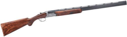 Rizzini Round Body EM Break Action Over/Under Shotgun 410 Gauge 29" Blued Barrel 2 Round Capacity Fixed Turkish Walnut Stock Coin AFALSEdized Silver Finish