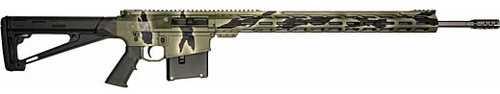 Great Lakes GL10 Rifle 270 Winchester 24" Threaded Barrel (1)-5Rd Magazine Black Synthetic stock Pursuit Green Camouflage Cerakote Finish