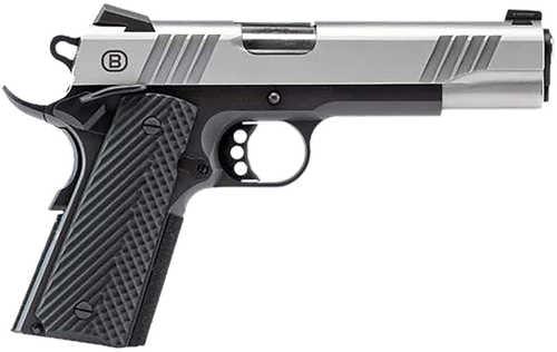 Bersa B1911 Pistol 45 ACP 5" Barrel 8Rd Silver And Black Finish