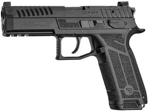CZ-USA P-09 F FALSEcturne Pistol 9mm Luger 4.53" Barrel 19Rd Black Finish