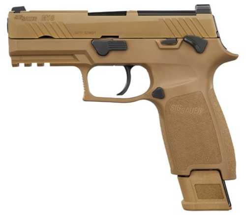Sig Sauer M18 CSS Pistol 9mm Luger 3.9" Barrel 21Rd Coyote PVD Finish