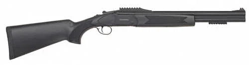 Mossberg Silver Reserve Eventide Break Open Over/Under Shotgun 12 Gauge 3" Chamber 18.5" Barrel 2 Round Capacity Black Synthetic Stock Matte Blued Finish