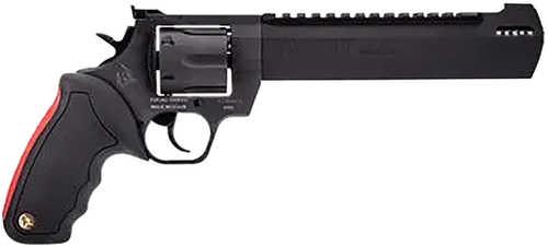 Taurus Raging Hunter Large Frame 500 S&W Mag 5rd 10" Black Ported/Target Crown Barrel, Black Cylinder, Black Steel Frame, Black Rubber Grip
