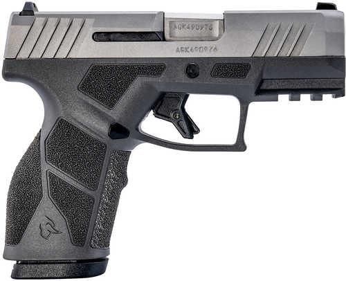 Taurus GX2 9mm Luger 10+1 3.37" Matte Stainless Steel Barrel, Matte Serrated Stainless Steel Slide, Matte Gray Polymer Frame w/Picatinny Rail, Polymer Grip