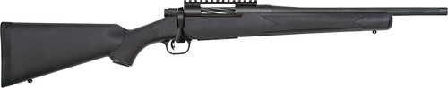 Mossberg Patriot Carbine 308 Win 5+1 18" Matte Blued Threaded Bull Barrel, Matte Blued Picatinny Rail Receiver, Black Fixed Synthetic Stock