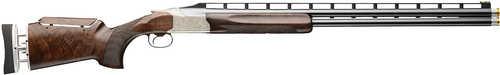 Browning Citori 825 Golden Clays Trap Shotgun 12 Gauge Break Open 2.75" 2rd 32" Gloss Blued Over/Under Vent Rib Barrel, Silver Nitride Engraved Steel Receiver, Adjustable Grade V/VI Gloss Black Walnut Stock, 5 Invector-DS Extended Chokes