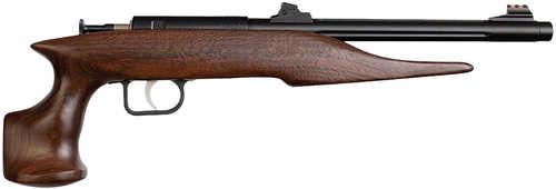 Crickett 41001 Hunter Adult 22 Mag 1rd 9" Threaded Blued Steel Single Shot Barrel, Walnut Stock