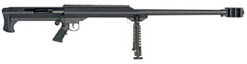 Barrett, Model 99, Single Shot, 50 BMG, 32" Heavy Barrel, QDL Muzzle Brake, Cerakote Finish, Black, Includes Bi-Pod and Leupold MARK 4HD 8-32x56