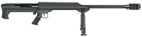 Barrett Model 99, Single Shot, 50 BMG, 29" Fluted Barrel, QDL Muzzle Brake, Cerakote Finish, Black, Includes Bi-Pod and Leupold MARK 4HD 8-32x56 19944