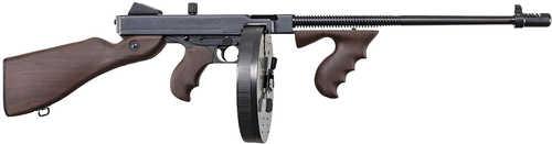 Auto-Ordnance 1927A-1 Lightweight Deluxe 45 ACP 100+1 Fixed Walnut Wood Stock, Walnut Grip